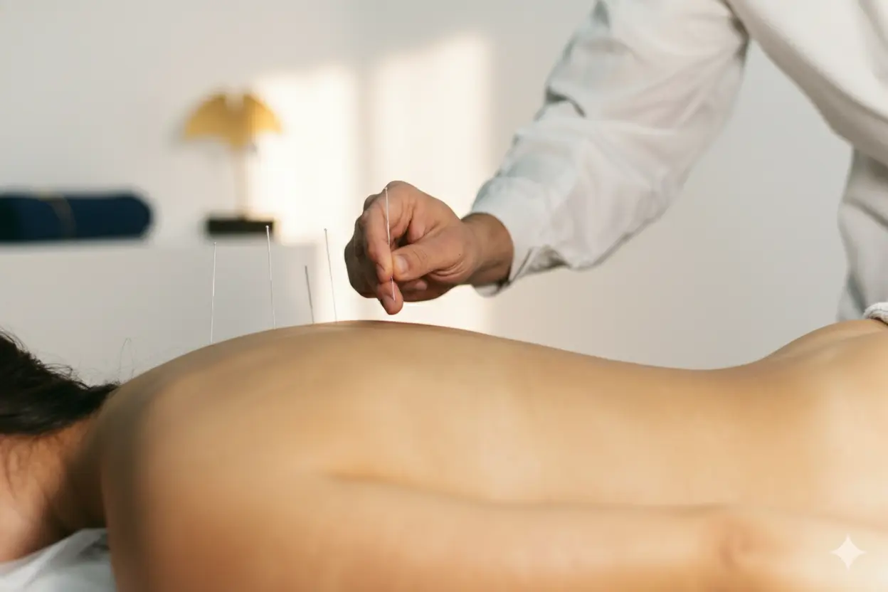 ฝังเข็มรักษาโรค กรุงเทพ - Traditional Chinese Acupuncture Treatment Bangkok TCM Clinic แก้ปวด Office Syndrome